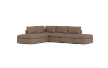 Load image into Gallery viewer, Ciello XL - Sectional - Mocha - High Angled
