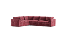 Load image into Gallery viewer, Ciello XL - Sectional - Bordeaux - High Angled
