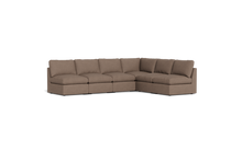 Load image into Gallery viewer, Ciello - Sectional - Mocha - High Angled
