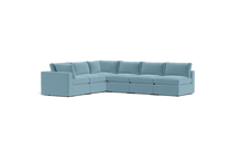Load image into Gallery viewer, Ciello XL - Sectional - Aqua - Regular Backrest
