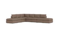 Load image into Gallery viewer, Ciello - Sectional - Mocha - High Angled
