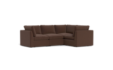 Load image into Gallery viewer, Ciello XL - Sectional - Chocolate - High Angled
