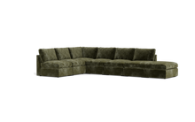 Load image into Gallery viewer, Ciello - Sectional - Sage - High Angled
