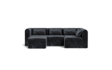 Load image into Gallery viewer, Atmosphere Sleeper Sofa &amp; Sectional - Rounded Backrest - Carbon
