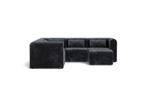 Load image into Gallery viewer, Atmosphere Sleeper Sofa &amp; Sectional - Rounded Backrest - Carbon
