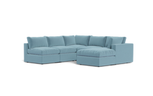 Load image into Gallery viewer, Ciello XL - Sectional - Aqua - Regular Backrest
