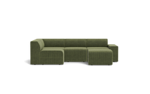 Load image into Gallery viewer, Atmosphere Sleeper Sofa &amp; Sectional - Regular Backrest - Cypress Green
