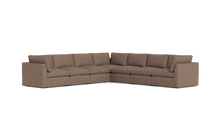 Load image into Gallery viewer, Ciello XL - Sectional - Mocha - High Angled

