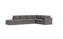 Load image into Gallery viewer, Ciello - Sectional - Storm Grey - High Angled
