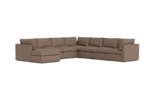 Load image into Gallery viewer, Ciello XL - Sectional - Mocha - High Angled
