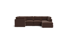 Load image into Gallery viewer, Ciello XL - Sectional - Chocolate - High Angled
