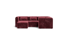 Load image into Gallery viewer, Atmosphere Sleeper Sofa &amp; Sectional - Rounded Backrest - Bordeaux
