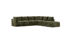 Load image into Gallery viewer, Ciello - Sectional - Sage - High Angled
