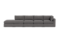 Load image into Gallery viewer, Ciello - Sofa - Storm Grey - Regular Backrest
