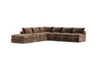 Load image into Gallery viewer, Ciello - Sectional - Espresso - Regular Backrest
