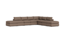 Load image into Gallery viewer, Ciello XL - Sectional - Mocha - Regular Backrest
