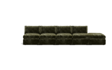 Load image into Gallery viewer, Ciello XL - Sofa - Sage - Regular Backrest
