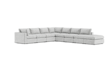 Load image into Gallery viewer, Ciello XL - Sectional - Limestone - Regular Backrest
