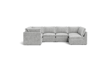 Load image into Gallery viewer, Ciello - Sectional - Limestone - High Angled
