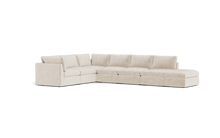 Load image into Gallery viewer, Ciello XL - Sectional - Sesame - High Angled
