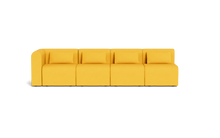 Load image into Gallery viewer, Atmosphere Sleeper Sofa &amp; Sectional - Rounded Backrest - Lemon Zest
