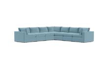 Load image into Gallery viewer, Ciello XL - Sectional - Aqua - Regular Backrest
