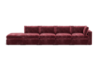 Load image into Gallery viewer, Ciello - Sofa - Bordeaux - Regular Backrest
