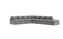 Load image into Gallery viewer, Ciello XL - Sectional - Basalt - Regular Backrest
