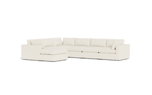 Load image into Gallery viewer, Ciello XL - Sectional - Snowdrift - Regular Backrest
