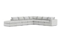 Load image into Gallery viewer, Ciello XL - Sectional - Limestone - Regular Backrest
