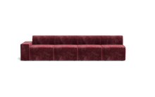 Load image into Gallery viewer, Atmosphere Sleeper Sofa &amp; Sectional - Regular Backrest - Bordeaux
