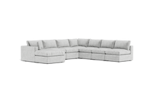 Load image into Gallery viewer, Ciello XL - Sectional - Limestone - Regular Backrest
