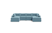 Load image into Gallery viewer, Ciello XL - Sectional - Aqua - Regular Backrest
