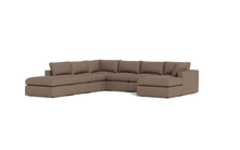 Load image into Gallery viewer, Ciello XL - Sectional - Mocha - Regular Backrest
