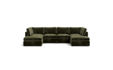Load image into Gallery viewer, Ciello XL - Sectional - Sage - High Angled
