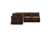 Load image into Gallery viewer, Ciello - Sectional - Espresso - High Angled
