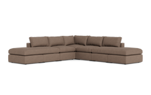 Load image into Gallery viewer, Ciello XL - Sectional - Mocha - Regular Backrest
