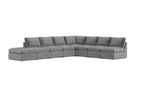 Load image into Gallery viewer, Ciello - Sectional - Basalt - High Angled
