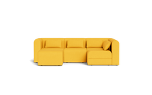 Load image into Gallery viewer, Atmosphere Sleeper Sofa &amp; Sectional - Rounded Backrest - Lemon Zest
