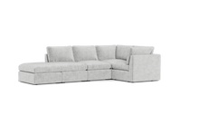 Load image into Gallery viewer, Ciello - Sectional - Limestone - High Angled
