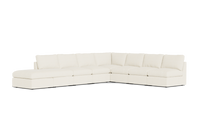 Load image into Gallery viewer, Ciello - Sectional - Snowdrift - High Angled
