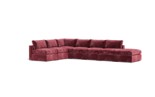 Load image into Gallery viewer, Ciello - Sectional - Bordeaux - Regular Backrest
