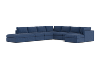 Load image into Gallery viewer, Ciello XL - Sectional - Night Sky - High Angled
