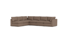 Load image into Gallery viewer, Ciello XL - Sectional - Mocha - High Angled
