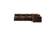 Load image into Gallery viewer, Ciello XL - Sectional - Espresso - Regular Backrest

