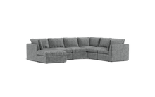 Load image into Gallery viewer, Ciello - Sectional - Basalt - High Angled
