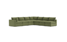 Load image into Gallery viewer, Ciello XL - Sectional - Cypress Green - Regular Backrest
