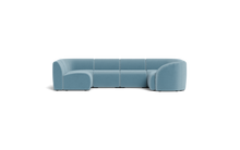 Load image into Gallery viewer, Cassini - Corner Sectional - Aqua
