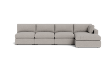 Load image into Gallery viewer, Ciello XL - Sofa - Dream Grey - Regular Backrest
