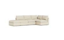 Load image into Gallery viewer, Ciello XL - Sectional - Sunset Beige - High Angled
